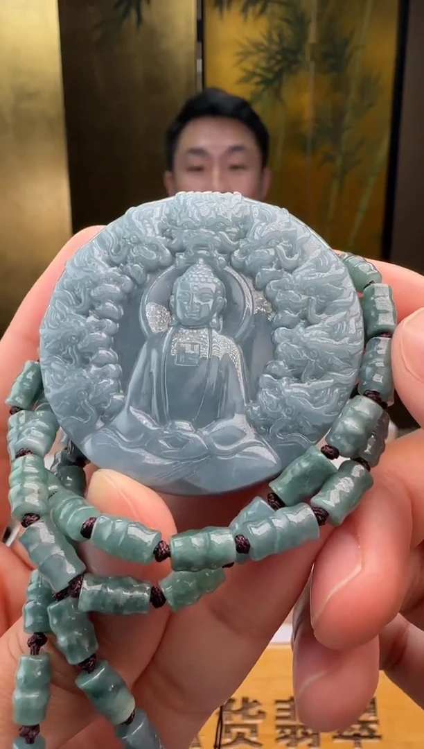 吊坠(赠链)未镶嵌翡翠多样性发其一XM@@60B7J07093