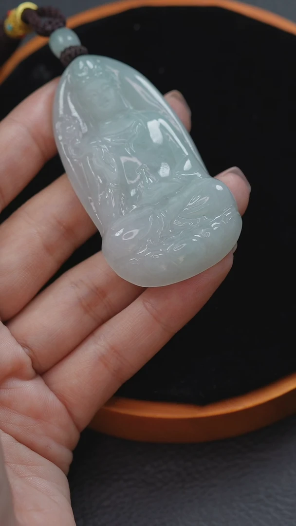 颈饰未镶嵌翡翠缅甸天然翡翠