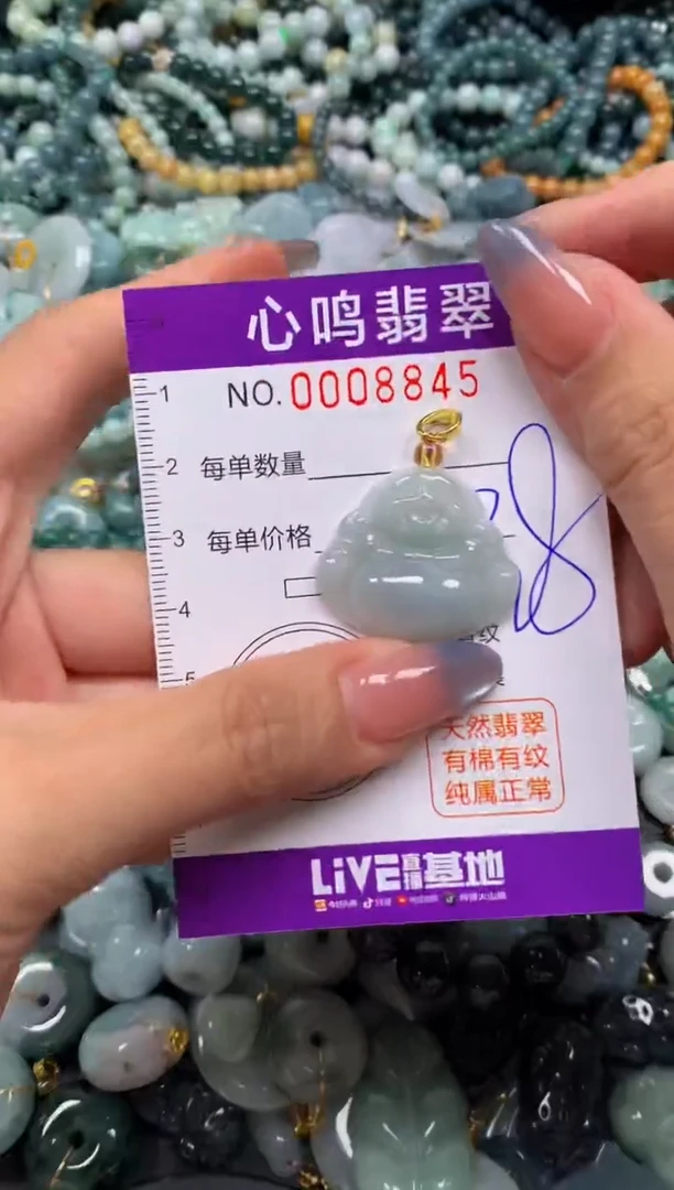 颈饰未镶嵌翡翠闪购008845