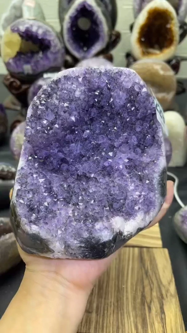 未镶嵌大型摆件（非配饰）紫晶遥****室229号摆件