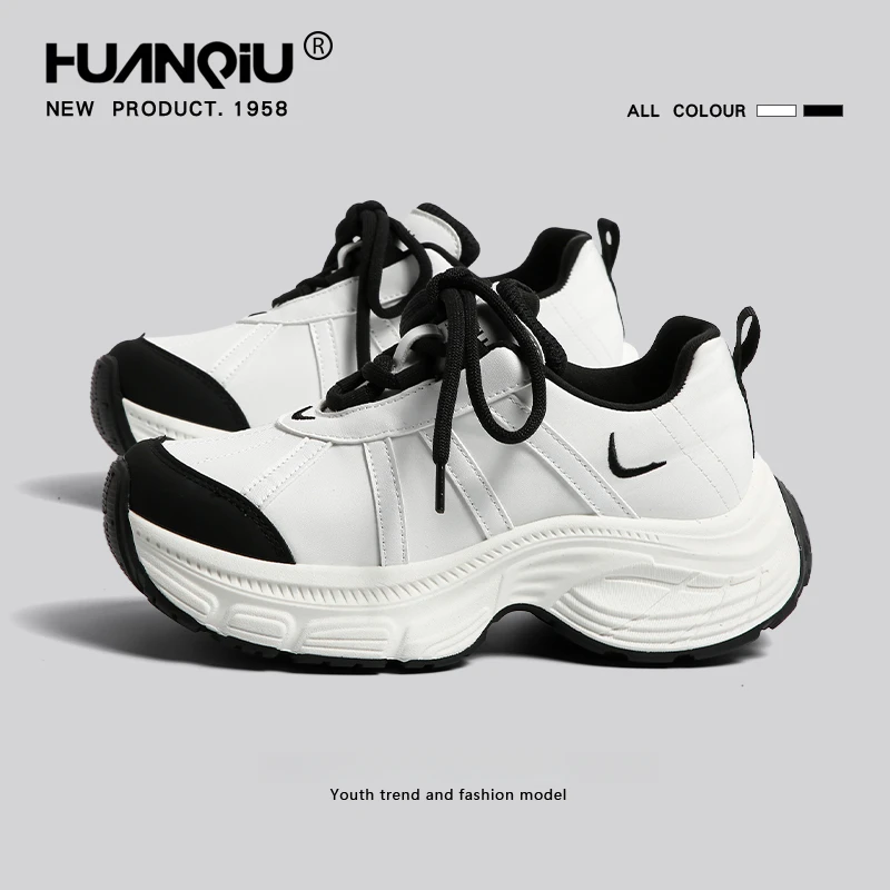 环球潮流老爹鞋女百搭新款春秋网红炸街超火显脚小休闲运动小白鞋