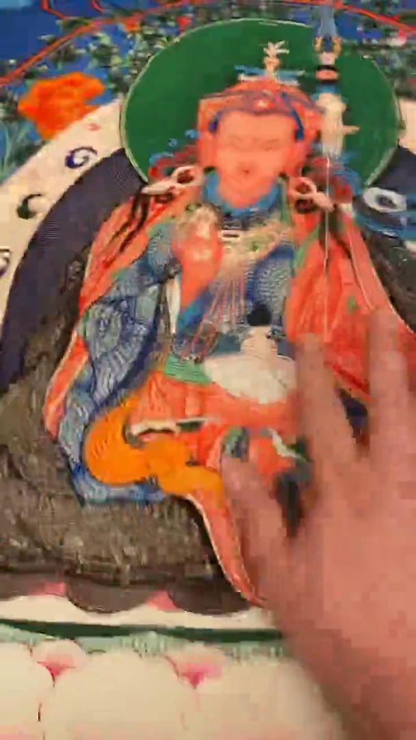 装裱画精美唐卡tk16101