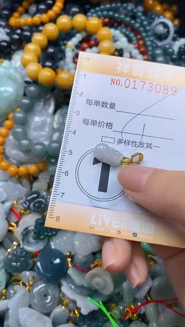 翡翠未镶嵌颈饰闪购0173089