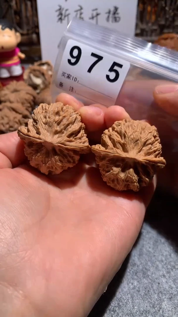 文玩核桃把件【趣玩核堂】975 号，苹果园