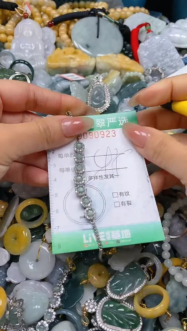 【闪购商品】翡翠颈饰未镶嵌闪购0090923多样性发其一