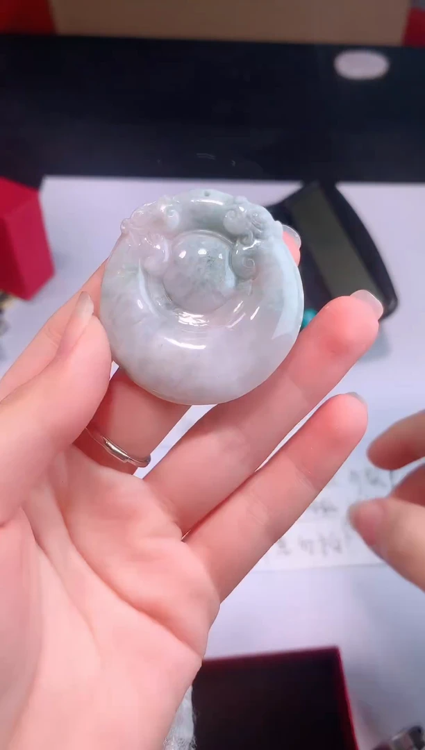 颈饰未镶嵌翡翠0芹0翡翠珠宝738