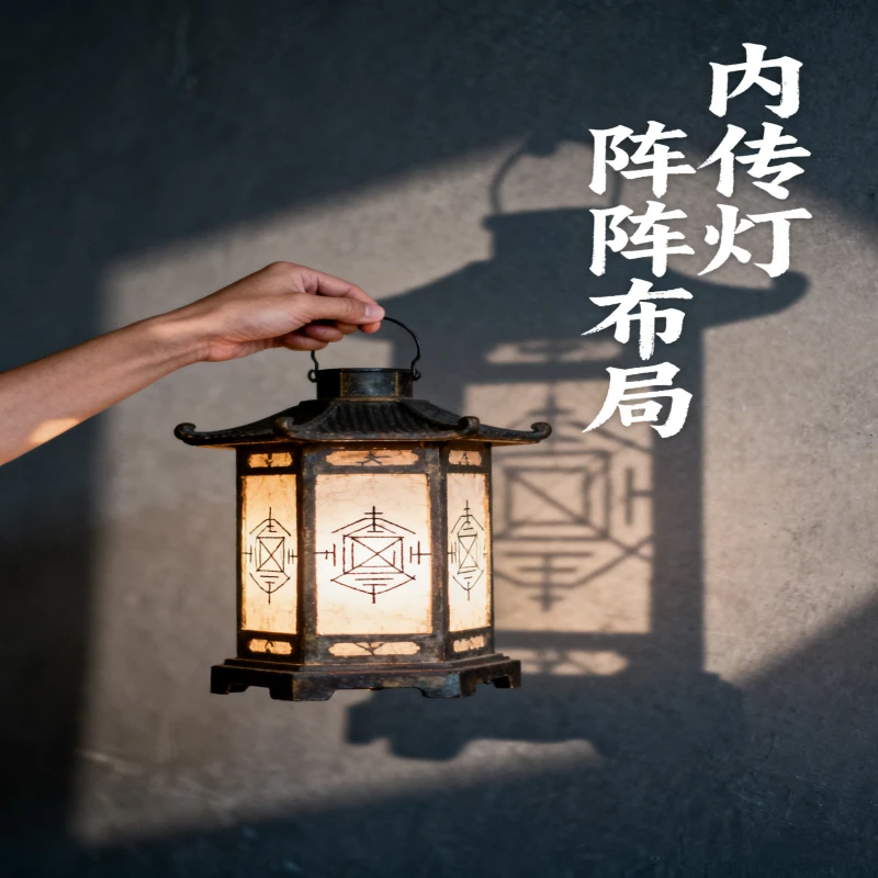 彩色版内传灯阵布局传统文化实用书籍