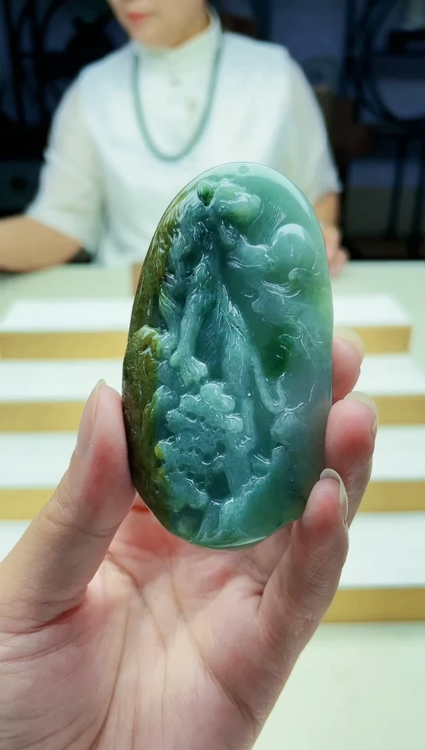 未镶嵌定制翡翠毛货09150098