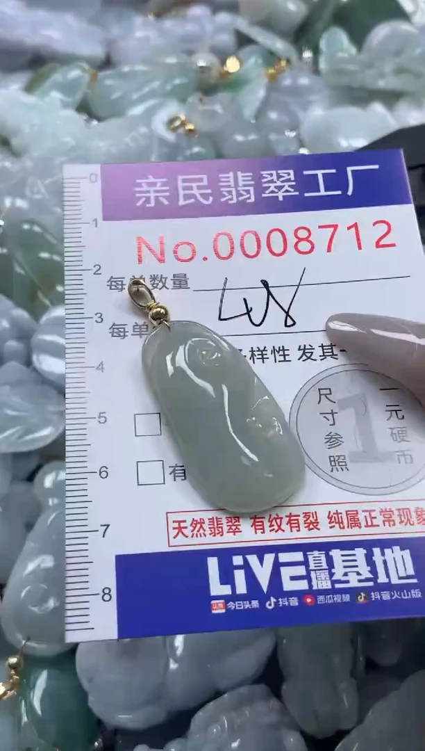 颈饰未镶嵌翡翠8712