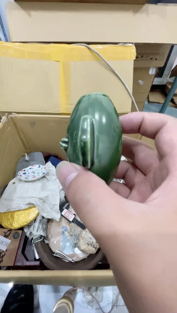 茶宠瓷器瓷器瓷器微瑕