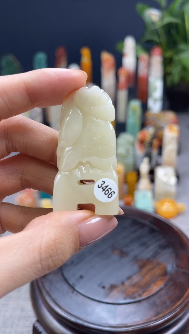 昌化石印石鱼****空3466