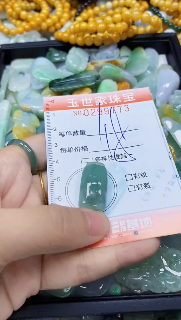 翡翠未镶嵌颈饰闪购0299773