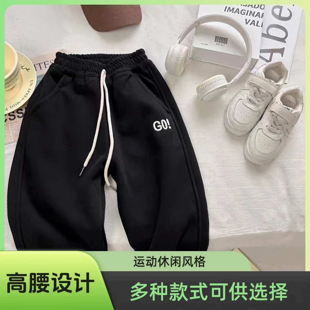 女童棉裤冬季外穿一条过冬女宝宝长裤四层加厚男童女童棉裤超厚