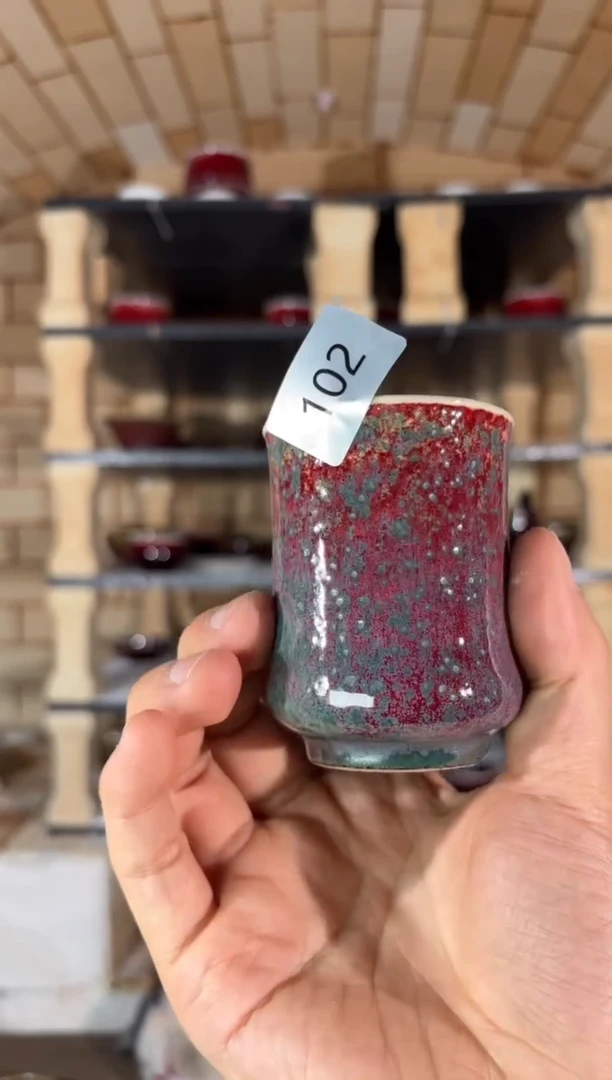 杯精品窑变钧瓷茶器