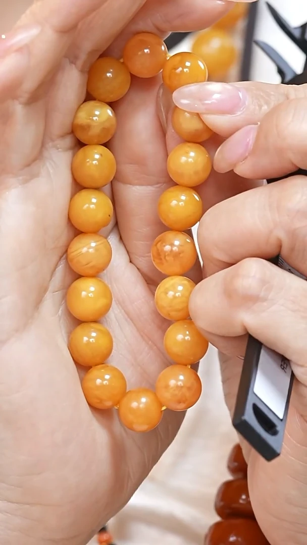 蜜蜡颈饰未镶嵌7481天然蜜蜡珠宝奇石云端妖孽全部保真