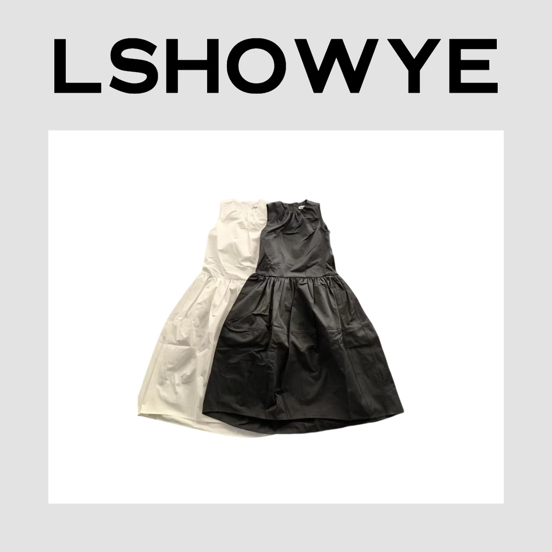 LSHOWYE｜小圆领背心裙 GhB345