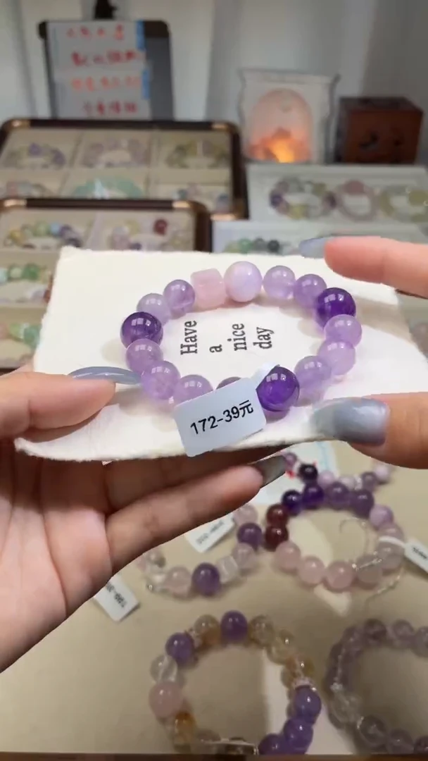 未镶嵌手串水晶172（天然水晶默认有瑕，介意者勿拍）