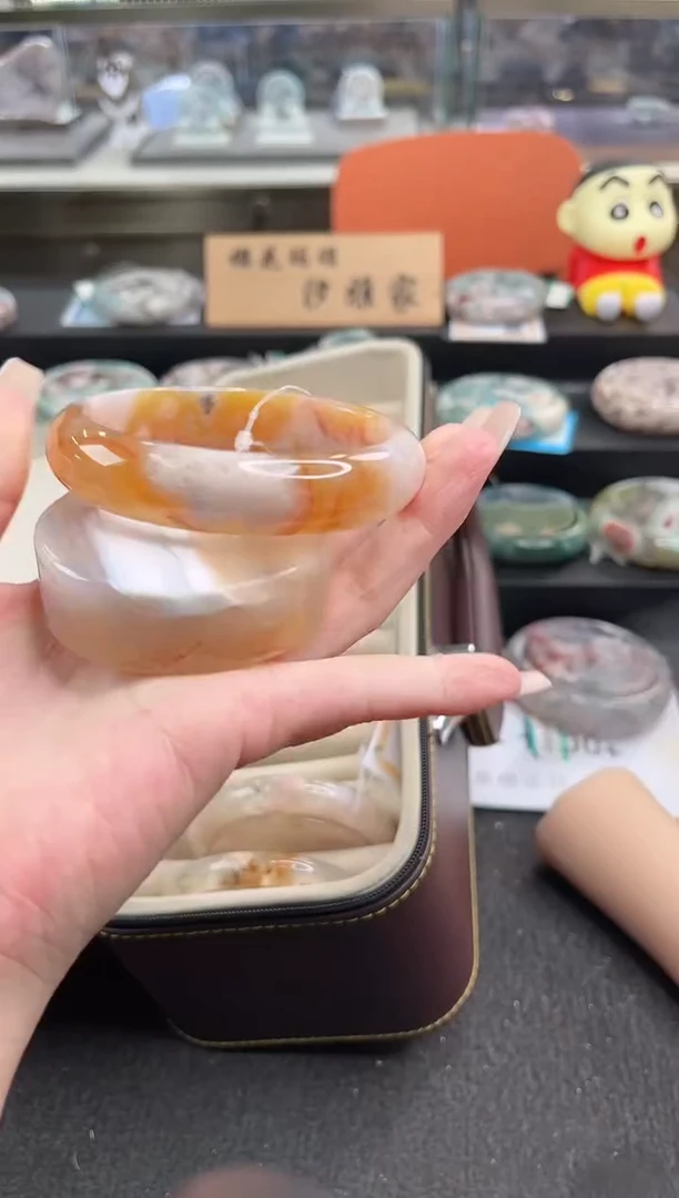 未镶嵌手镯石英质玉65圈口（赠品镯心）6441230