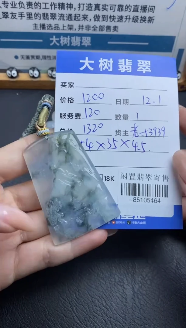 颈饰未镶嵌翡翠-85105464