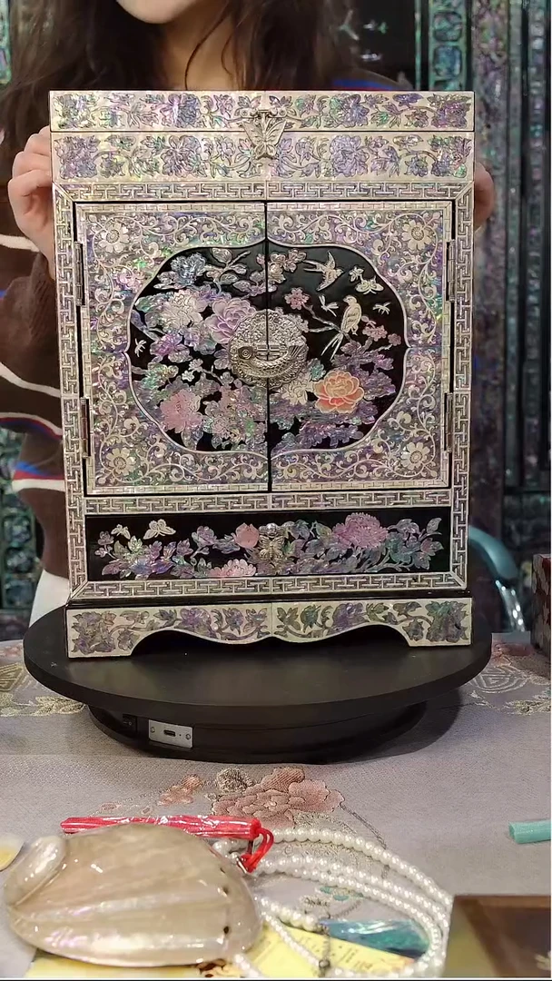 首饰柜 弘贝雅螺钿漆器文化馆