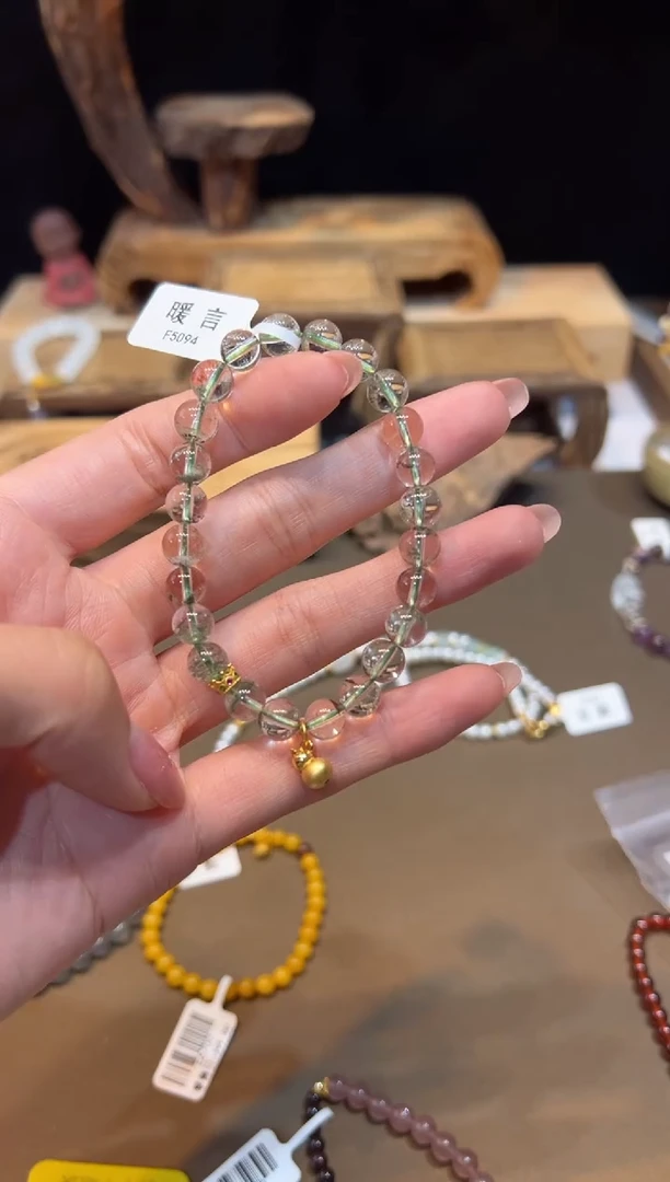 水晶手链未镶嵌手饰@@