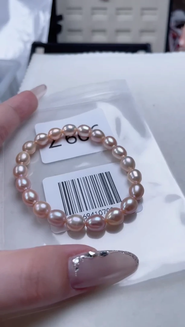 未镶嵌淡水珍珠手链Z606