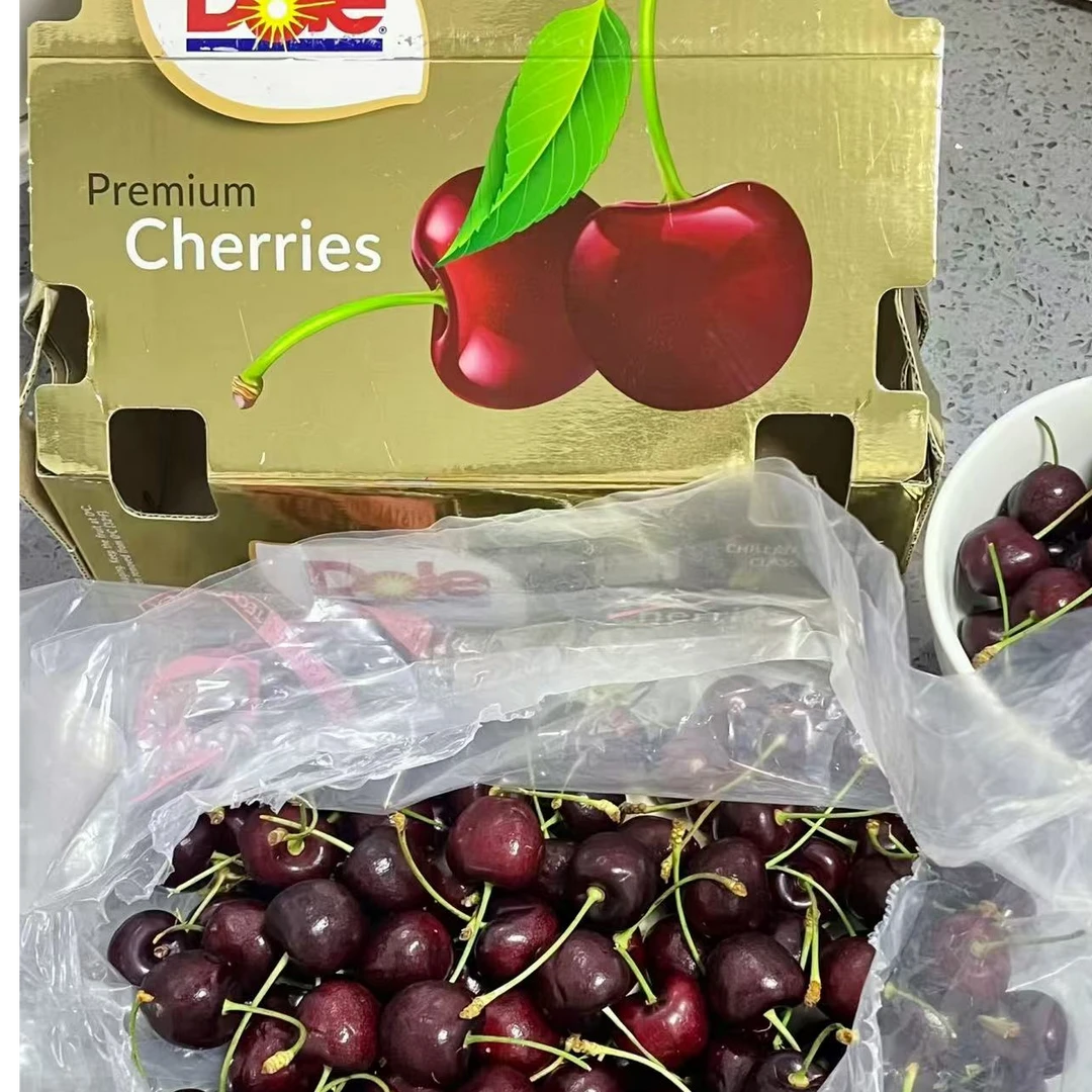 【金都乐4JD】 智利进口车厘子【Santina】 1.6- 5斤原箱 海运   包邮 内附果径卡桑提娜樱桃智利共和国