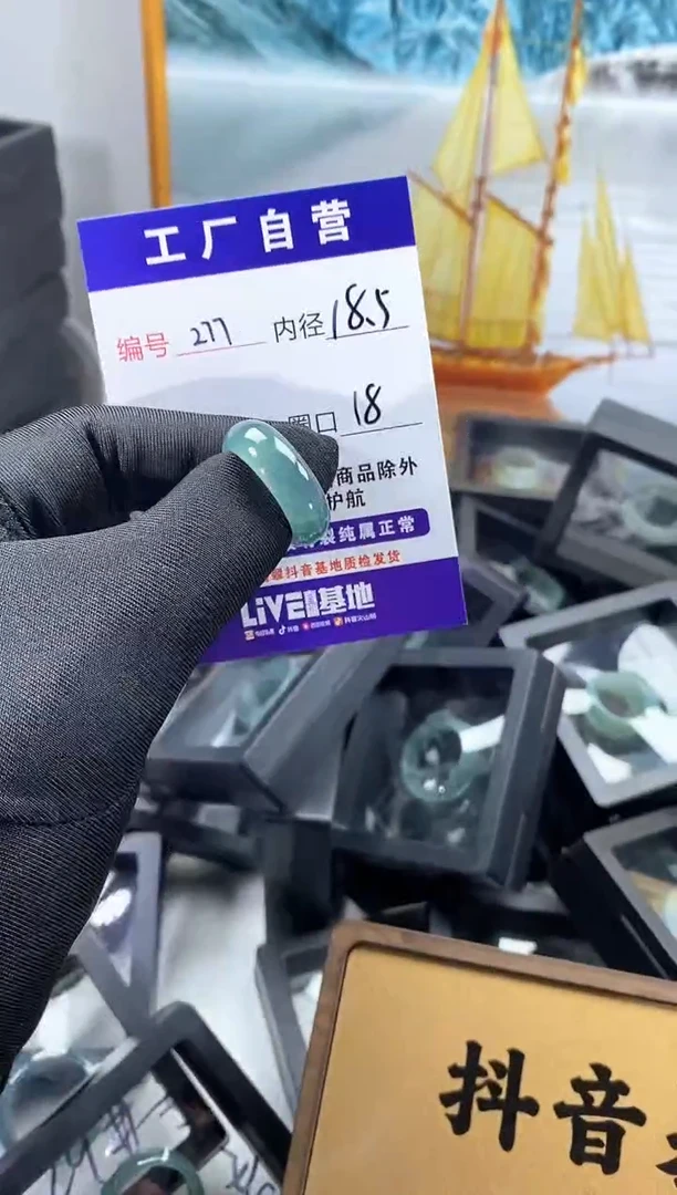 未镶嵌戒圈翡翠277