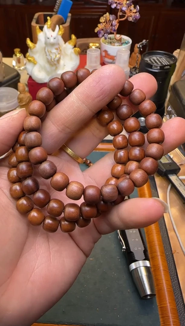 【闪购商品】枣木手串/手链雷击枣木精工道珠单圈9*8mm