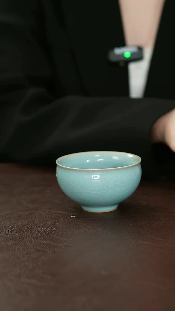 摆件执***.原矿汝宋汝瓷