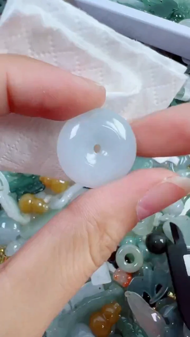 散珠翡翠492号链接，A货翡翠