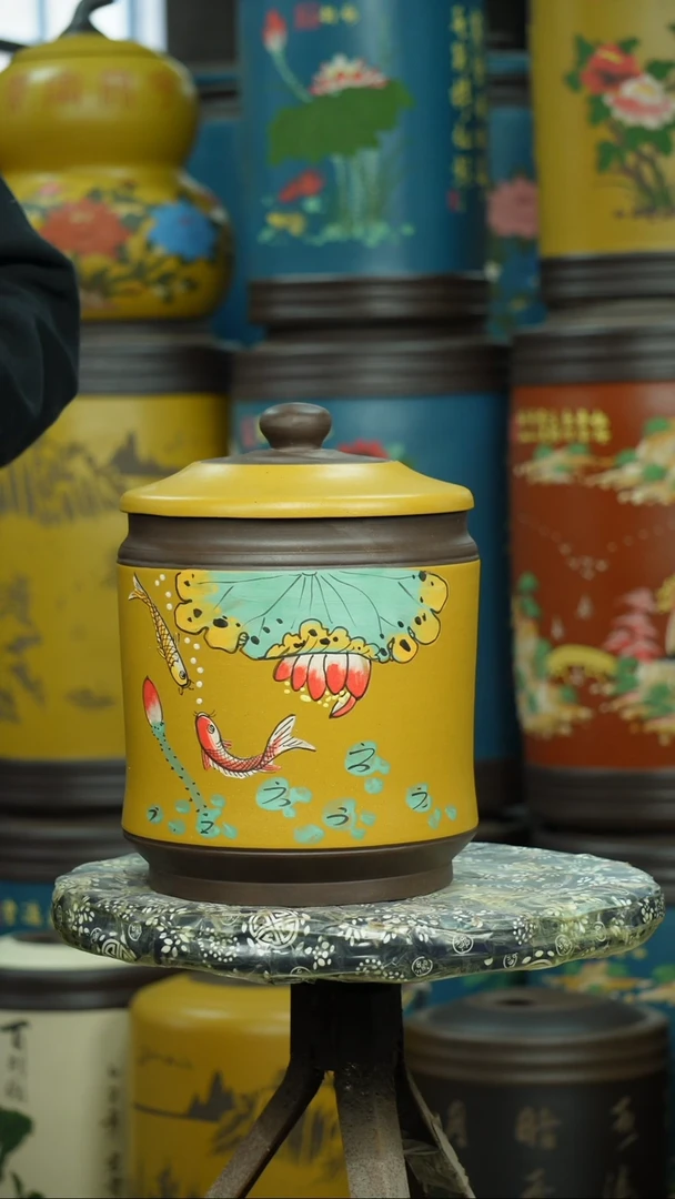 【闪购商品】紫砂茶叶罐茶叶罐