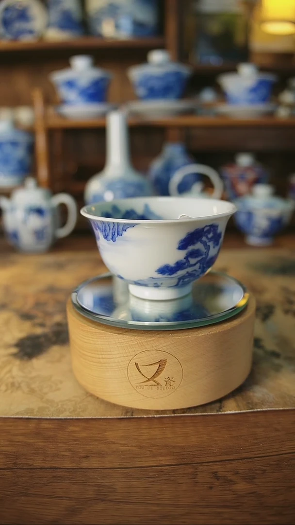 25景德镇手工手绘茶具