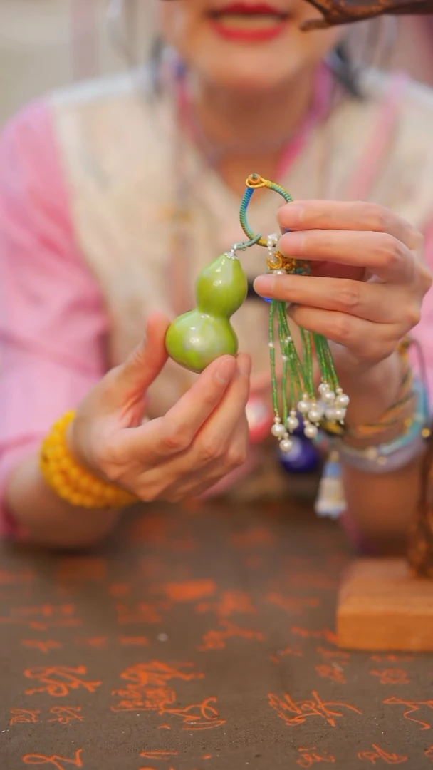 625非遗漆手艺工天然葫芦文玩福禄