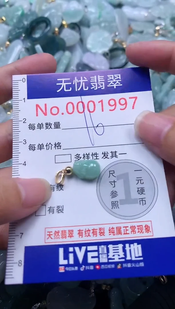 颈饰未镶嵌翡翠1997