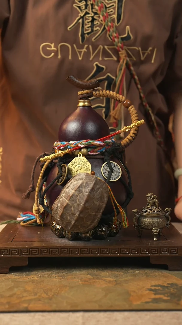 568大漆一物一拍记葫堂出品【不带手串】