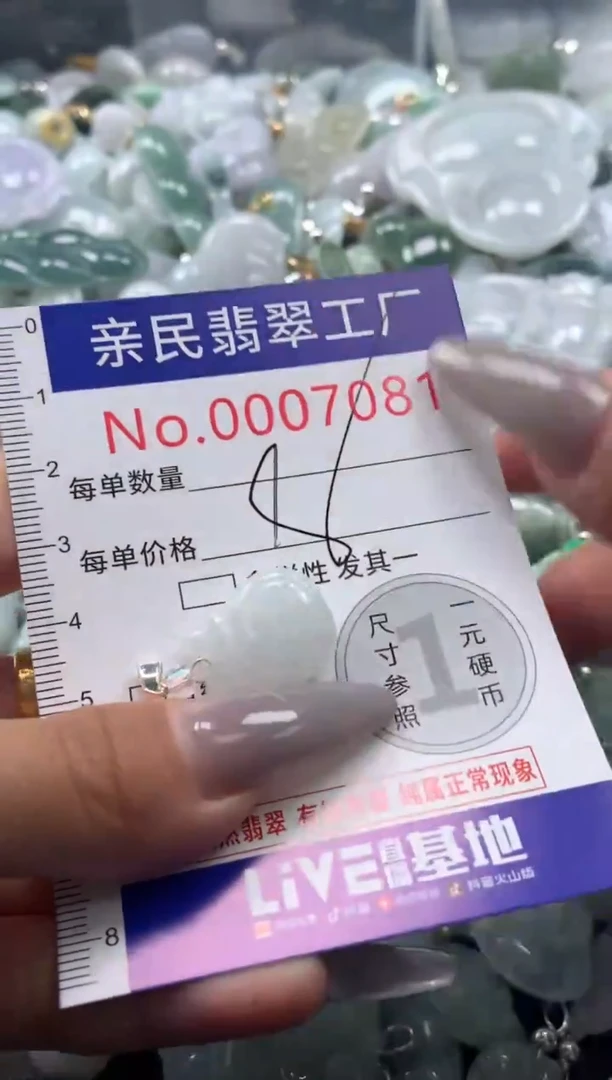 颈饰未镶嵌翡翠7081