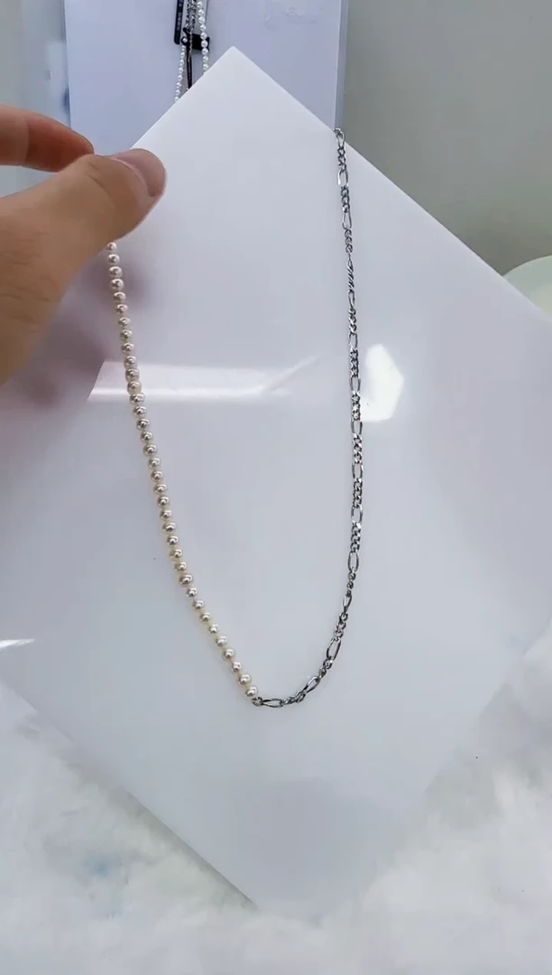 未镶嵌淡水珍珠DA珍珠项链 a811