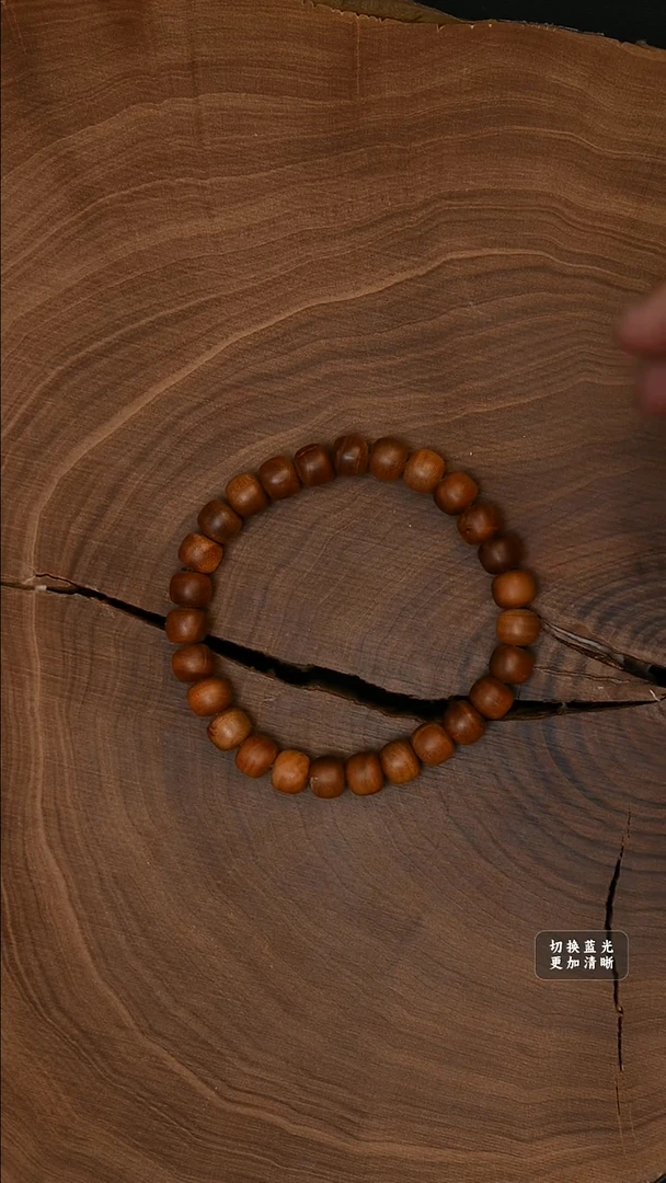 檀香木手串/手链【开播福利】传世7*8横老型 瑕疵-1号