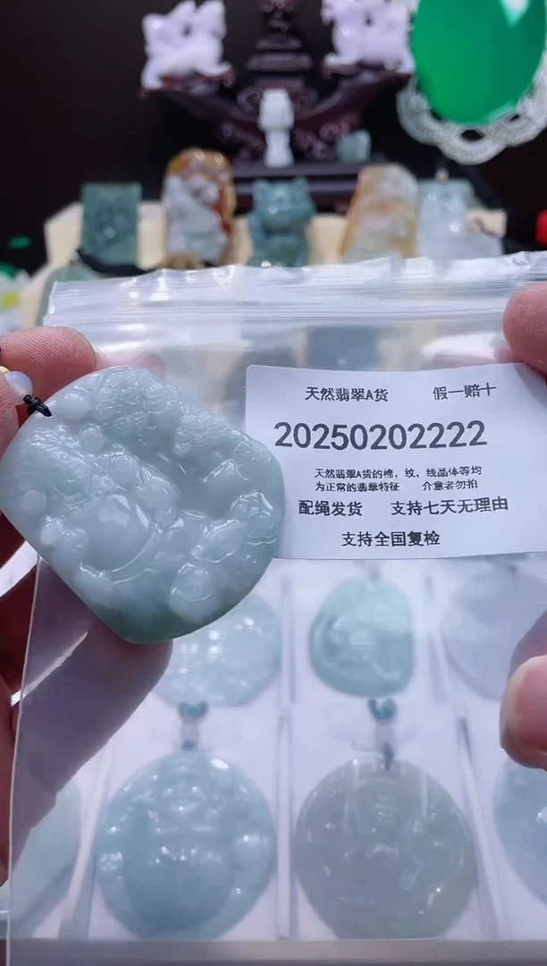 【闪购商品】翡翠颈饰未镶嵌闪购商品8号店200250020017