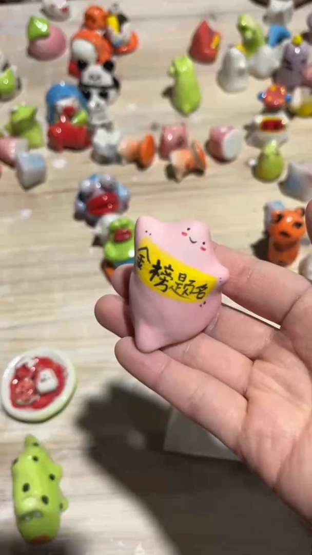 【闪购商品】摆件90纯手工微瑕陶瓷