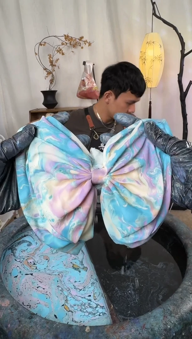 771 三层蝴蝶抓夹 庄周梦蝶