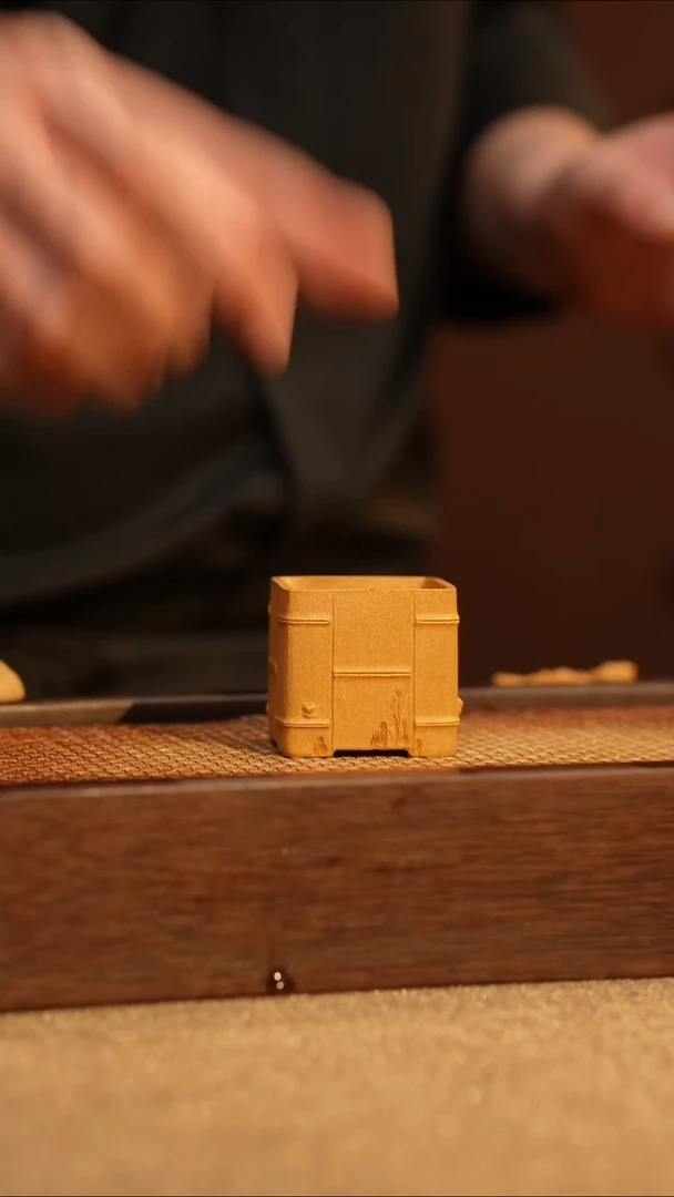 茶壶紫砂灵竹杯子