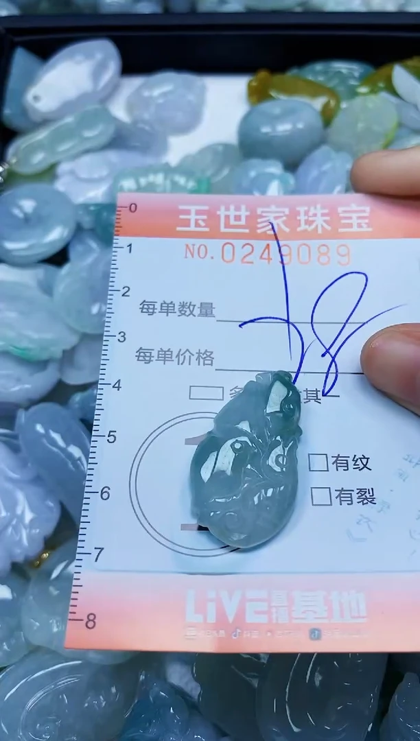 翡翠未镶嵌颈饰闪购0249089