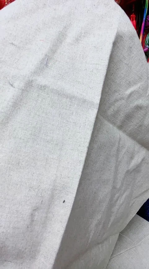 棉纯麻原色45*45