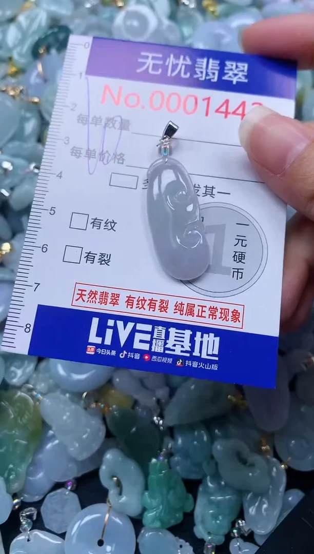颈饰未镶嵌翡翠1442