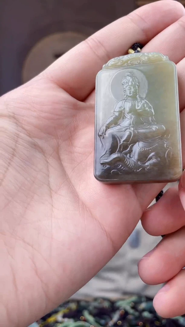 颈饰未镶嵌和田玉拍一发一，多样性发货