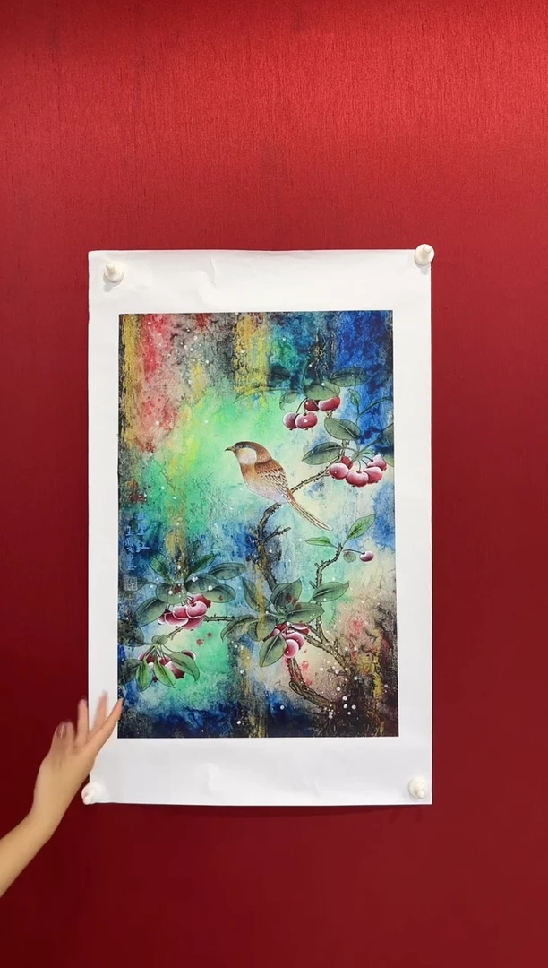 国画莫玉双老师画作