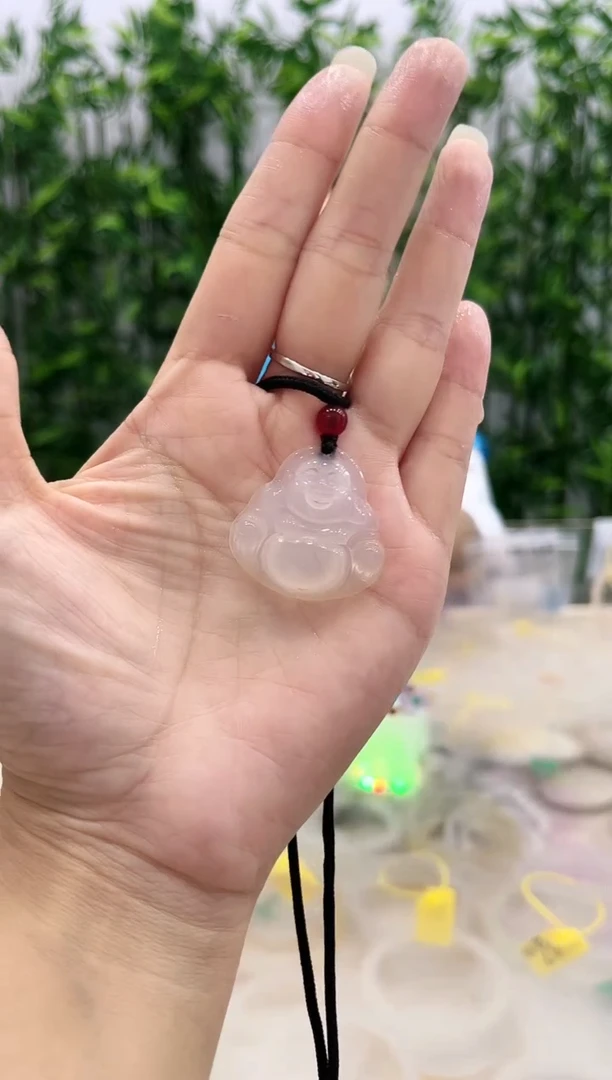 玛瑙/玉髓手镯未镶嵌佛公