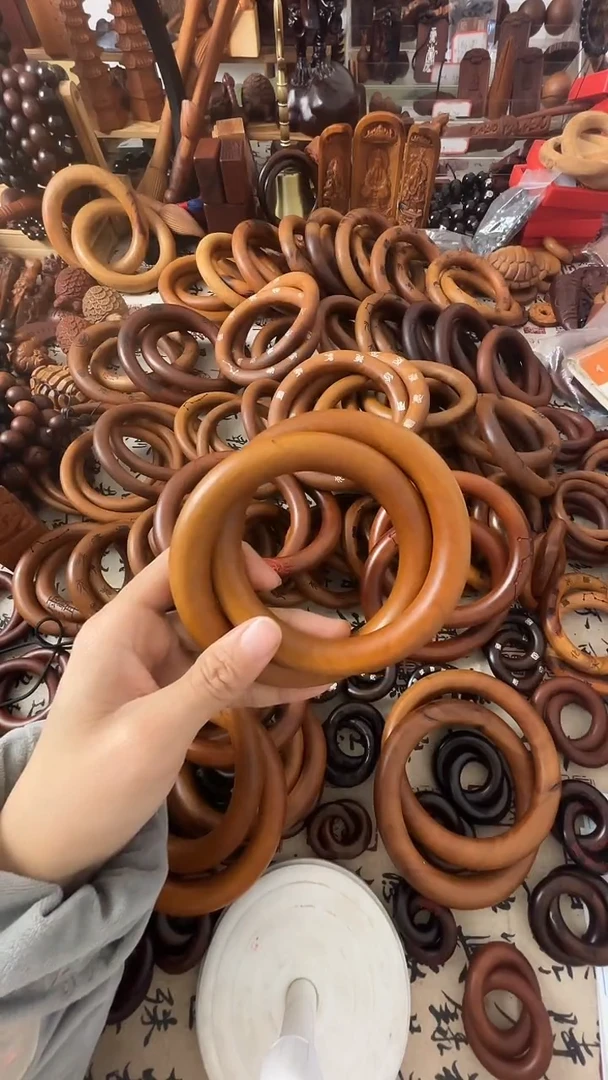 枣木乾坤圈在ZAO 木80圈口一物一拍